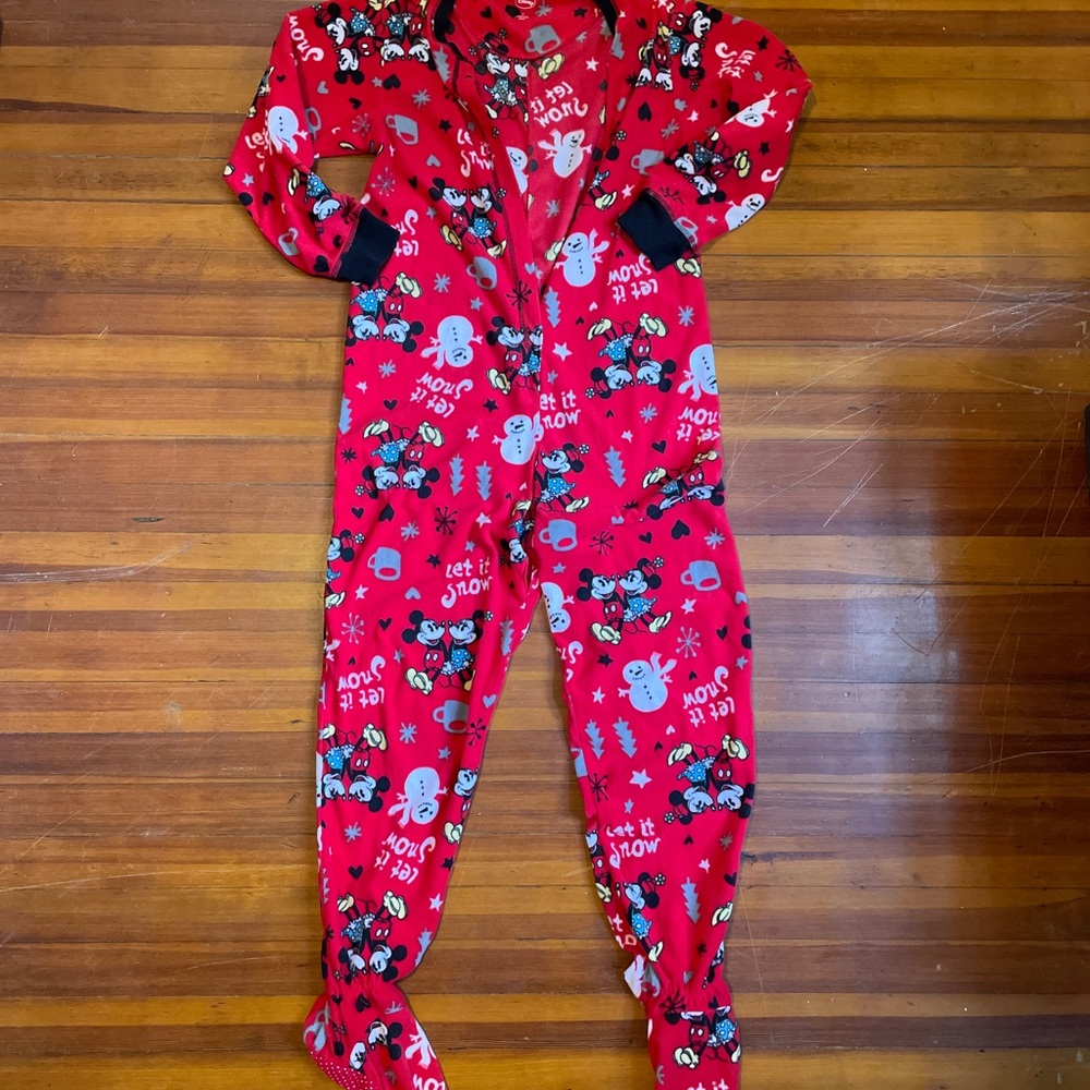 Disney Mickey & Minnie Let It Snow Onesie